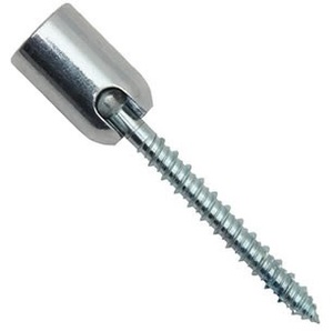 1/4 X 2 PIVOT HANGER FOR WOOD - ACCEPTS 3/8-16 ROD